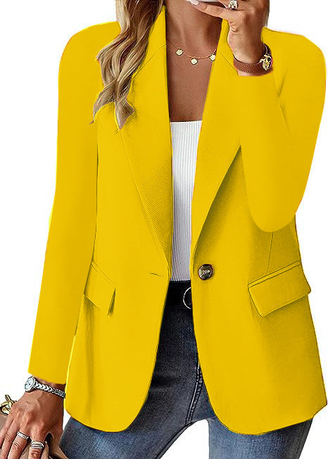 Mode Casual Dames Blazer Lange Mouw