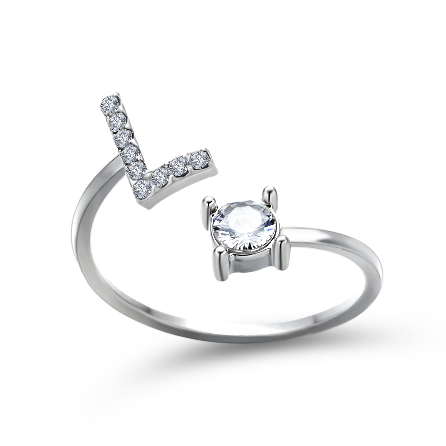 Initial Ring – Kies jouw Letter | voor Dames
