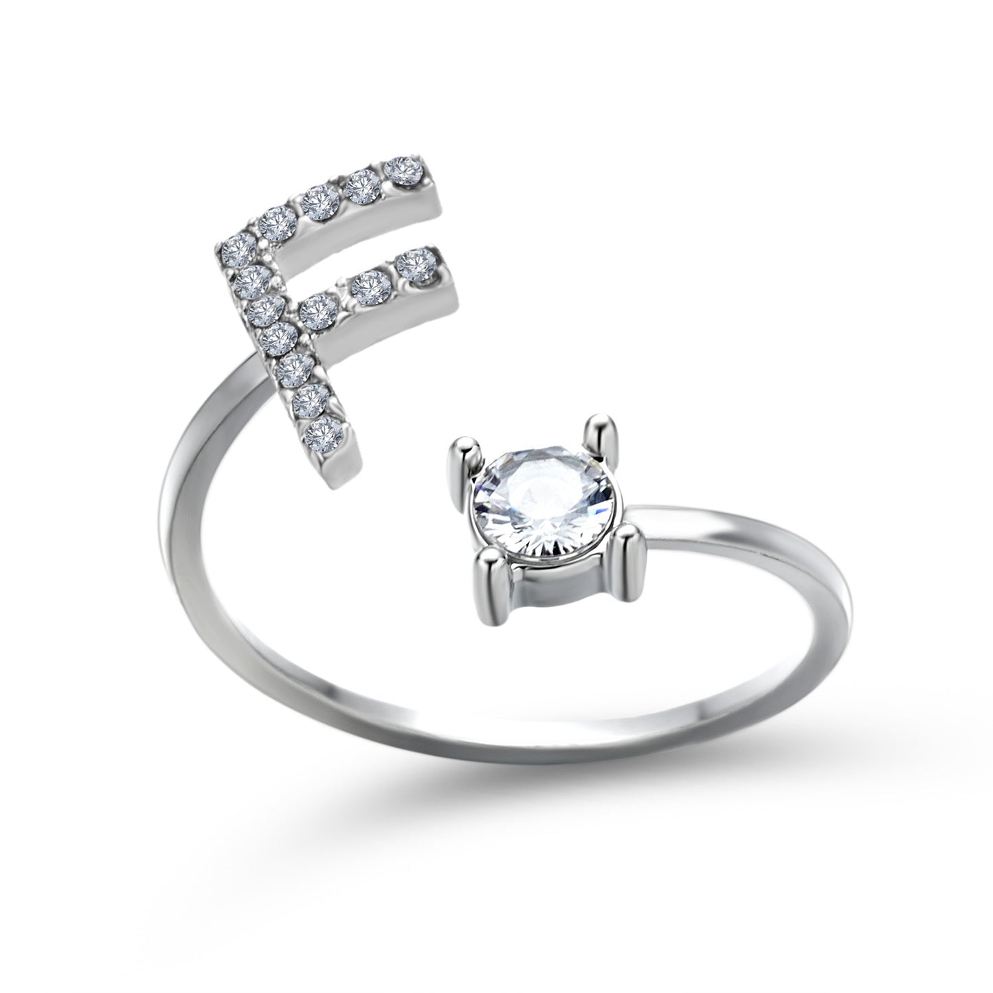 Initial Ring – Kies jouw Letter | voor Dames