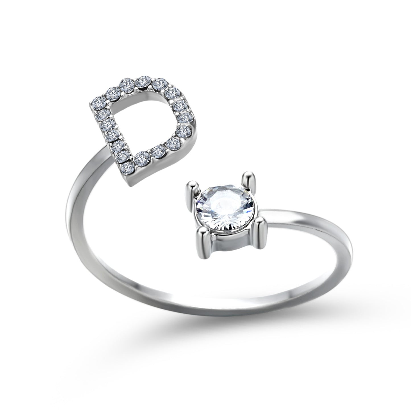 Initial Ring – Kies jouw Letter | voor Dames