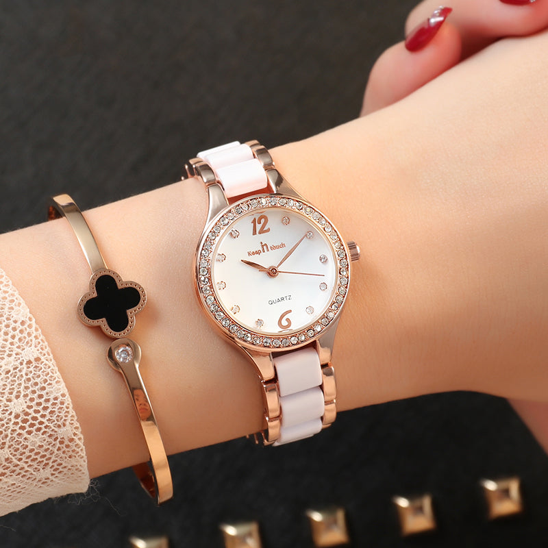 Luxe quartz dameshorloges