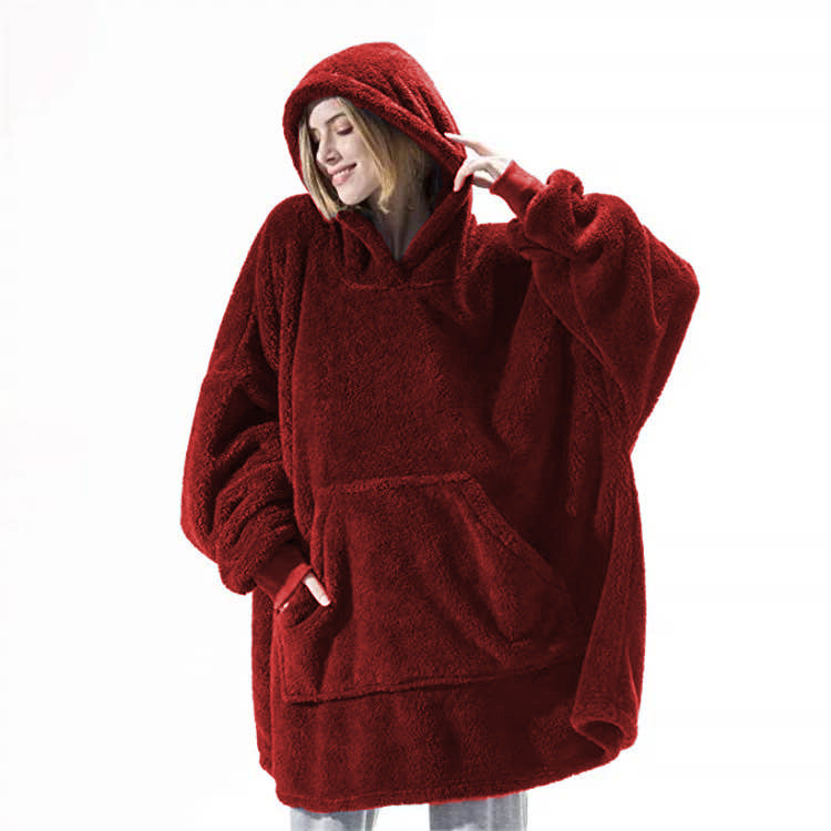 Oversized hoodie met grote zak