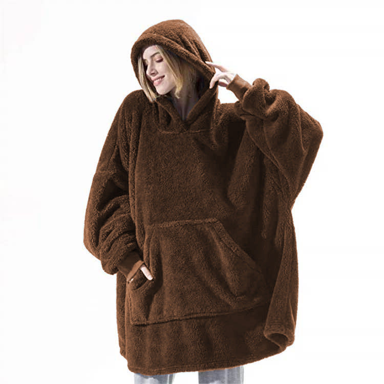 Oversized hoodie met grote zak