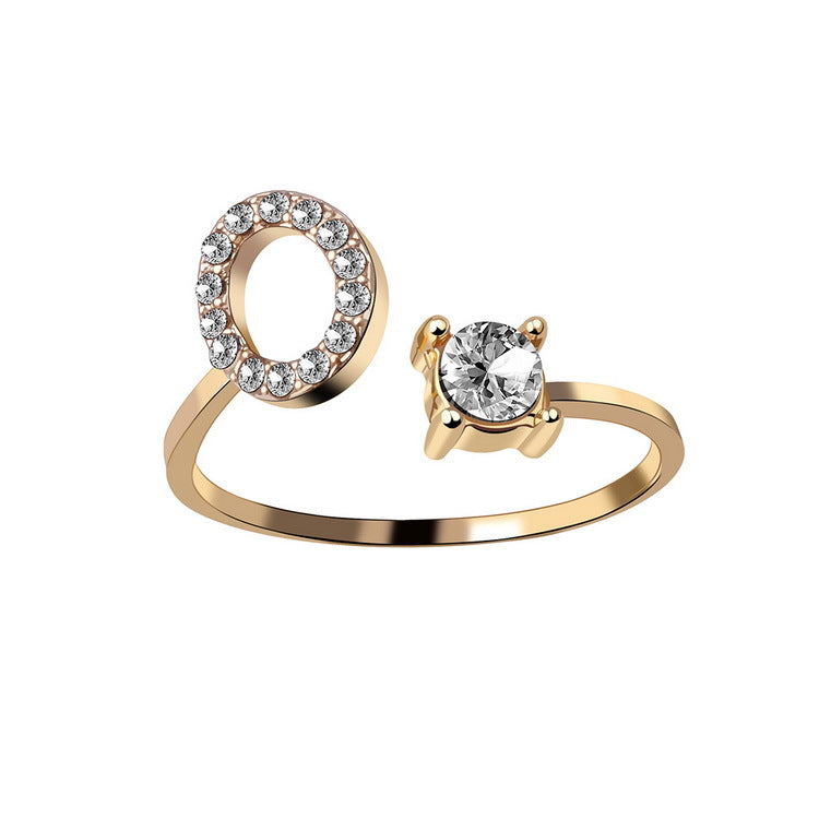 Initial Ring – Kies jouw Letter | voor Dames