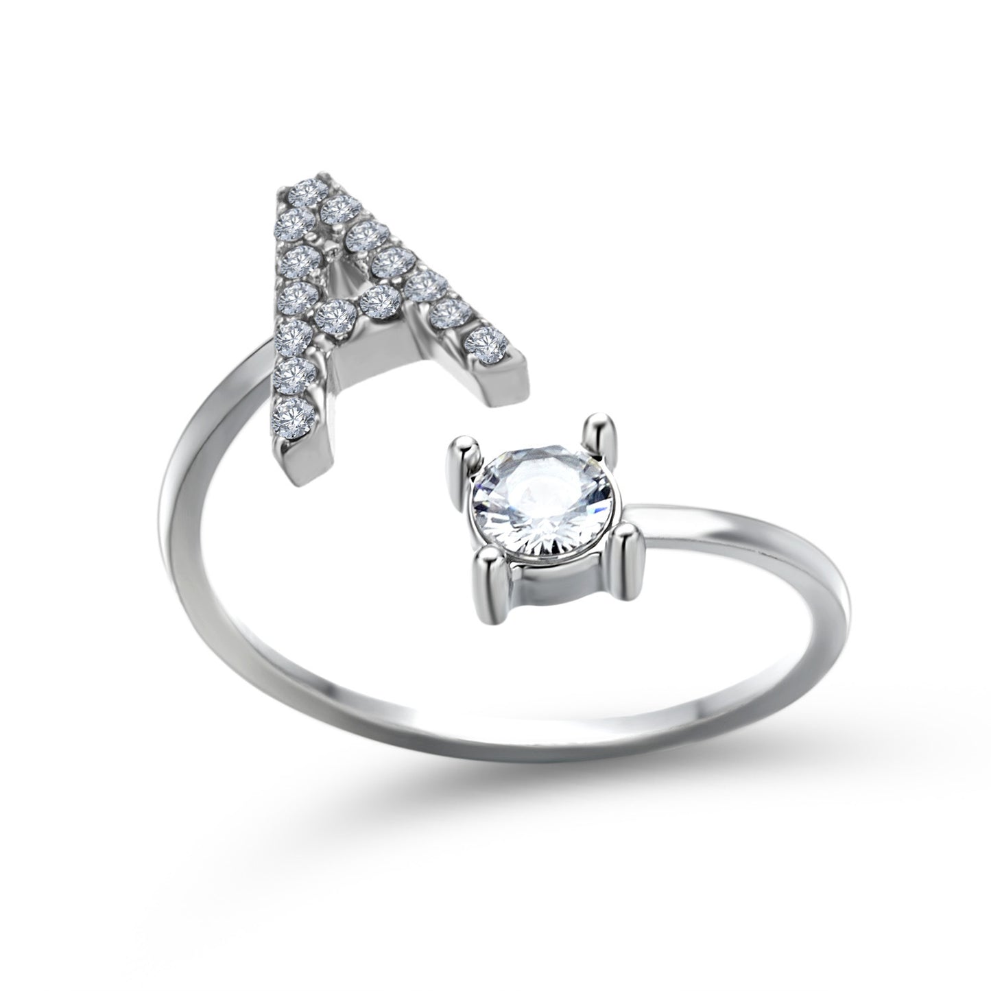 Initial Ring – Kies jouw Letter | voor Dames