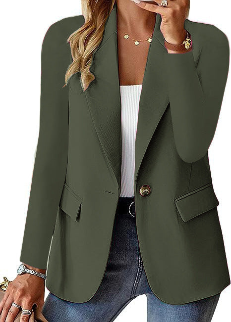 Mode Casual Dames Blazer Lange Mouw