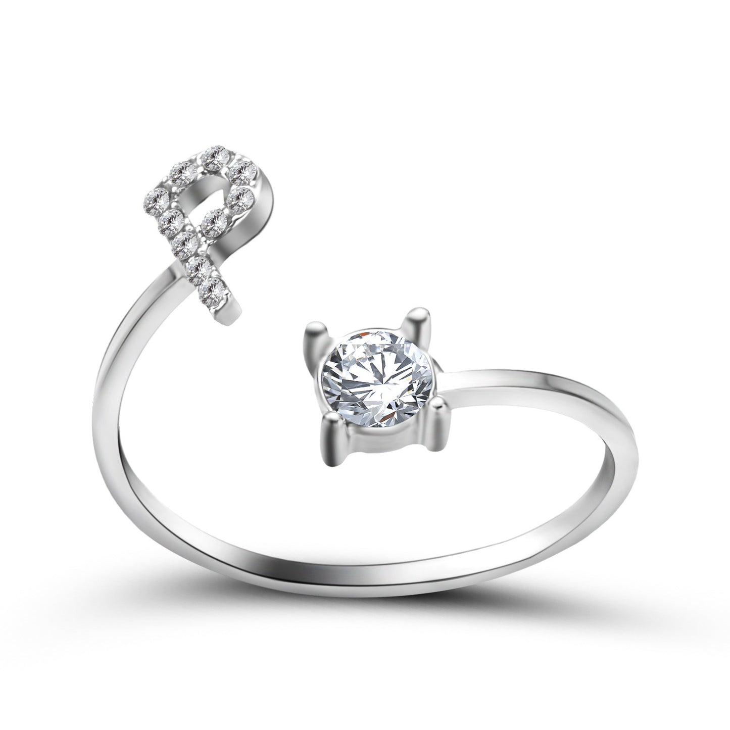 Initial Ring – Kies jouw Letter | voor Dames