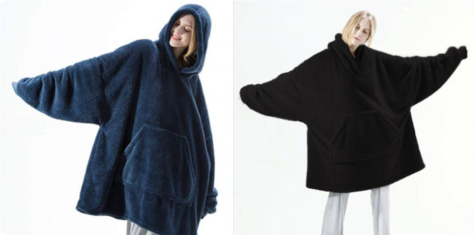 Oversized hoodie met grote zak