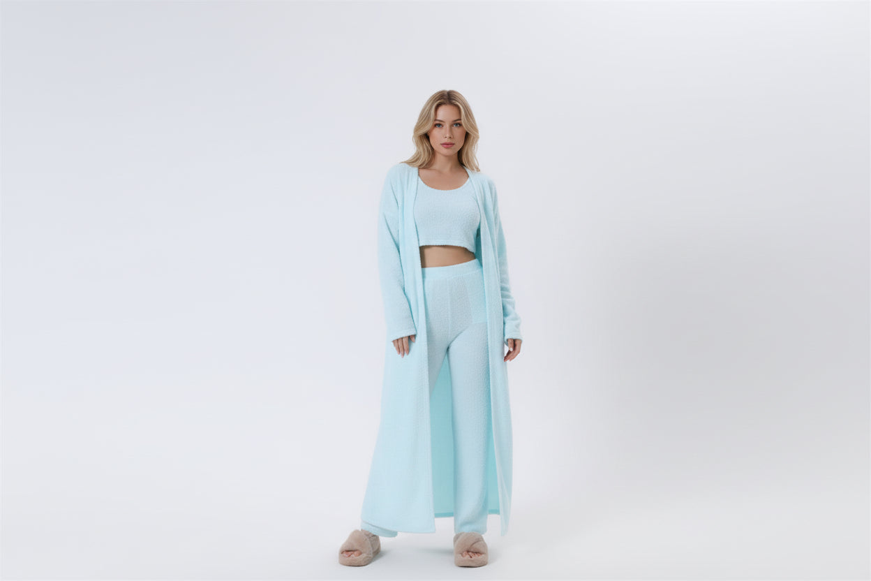 Dames 3-delige warme lounge set