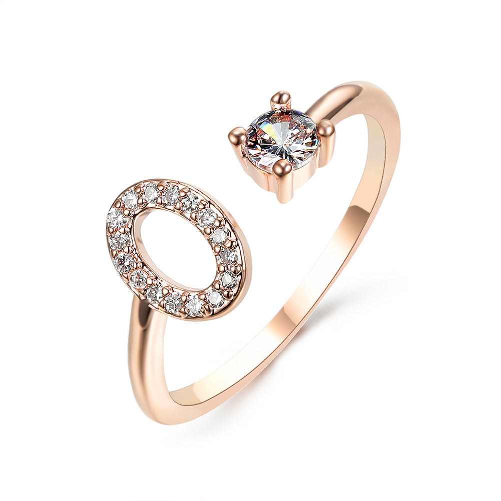 Initial Ring – Kies jouw Letter | voor Dames
