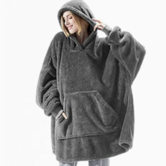 Oversized hoodie met grote zak