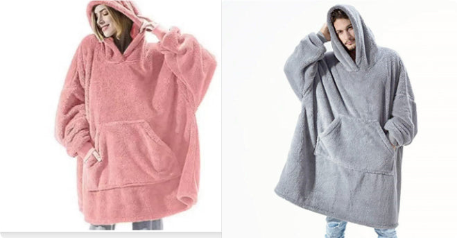 Oversized hoodie met grote zak