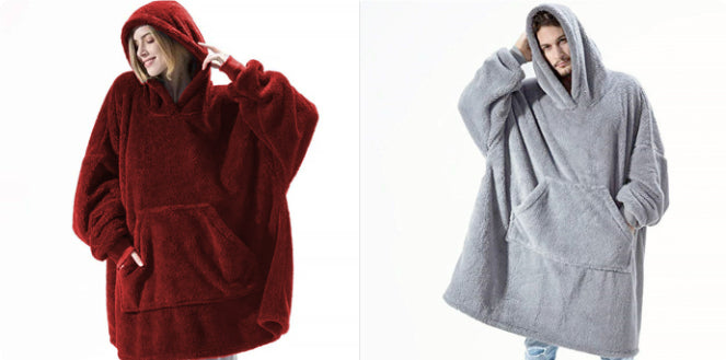 Oversized hoodie met grote zak