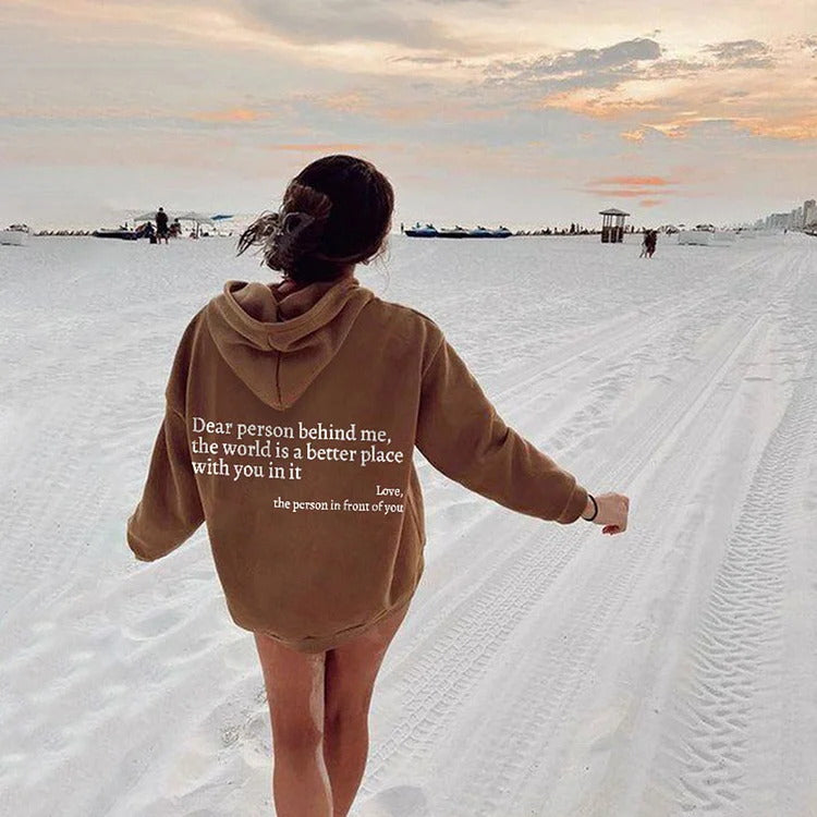 Oversized Love Hoodie