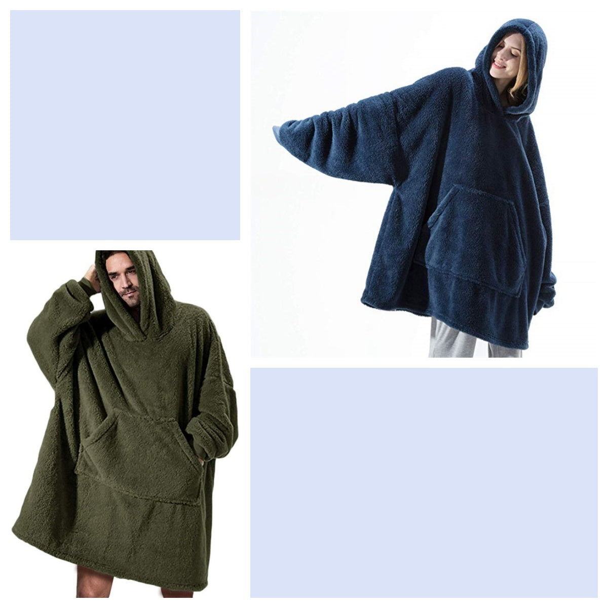 Oversized hoodie met grote zak