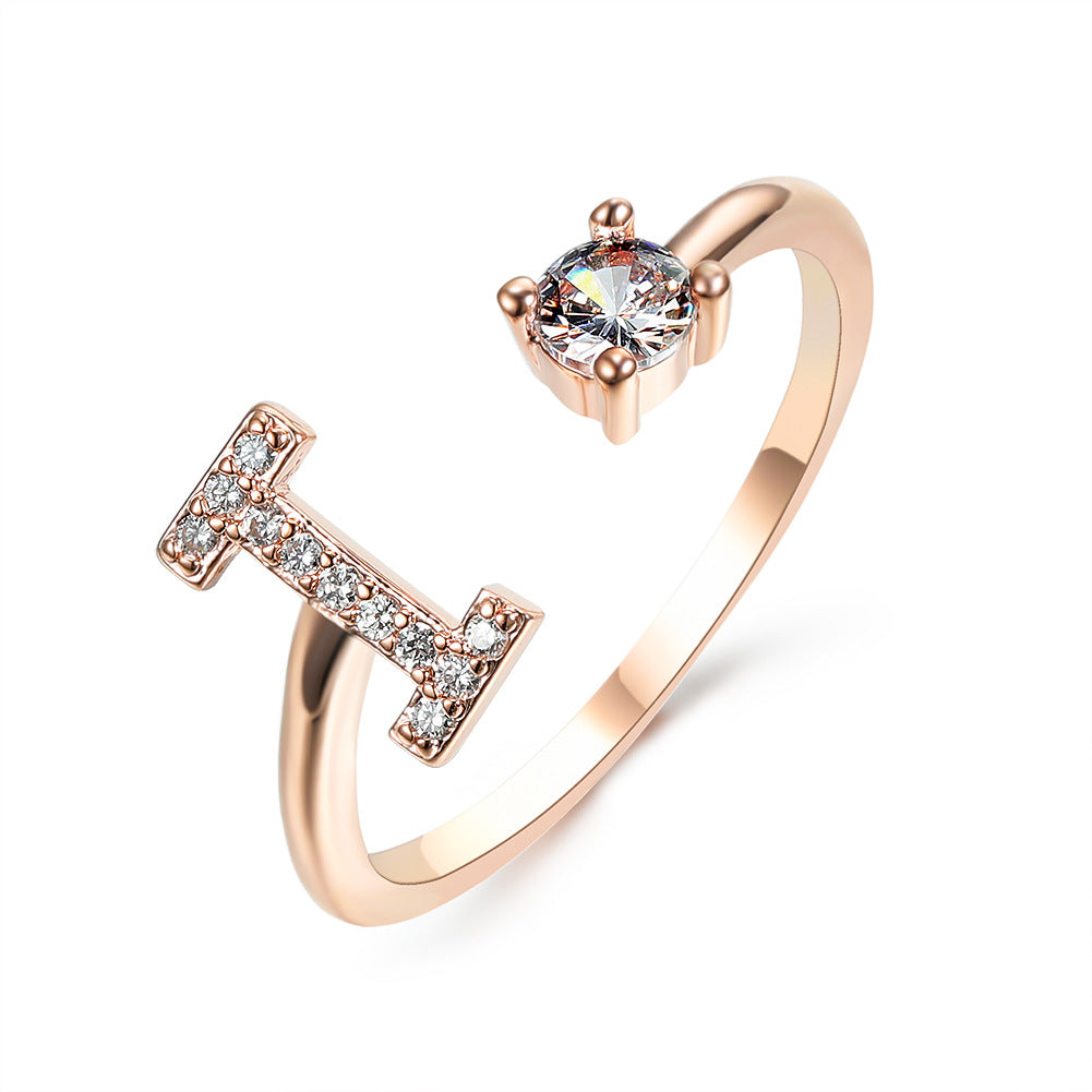 Initial Ring – Kies jouw Letter | voor Dames