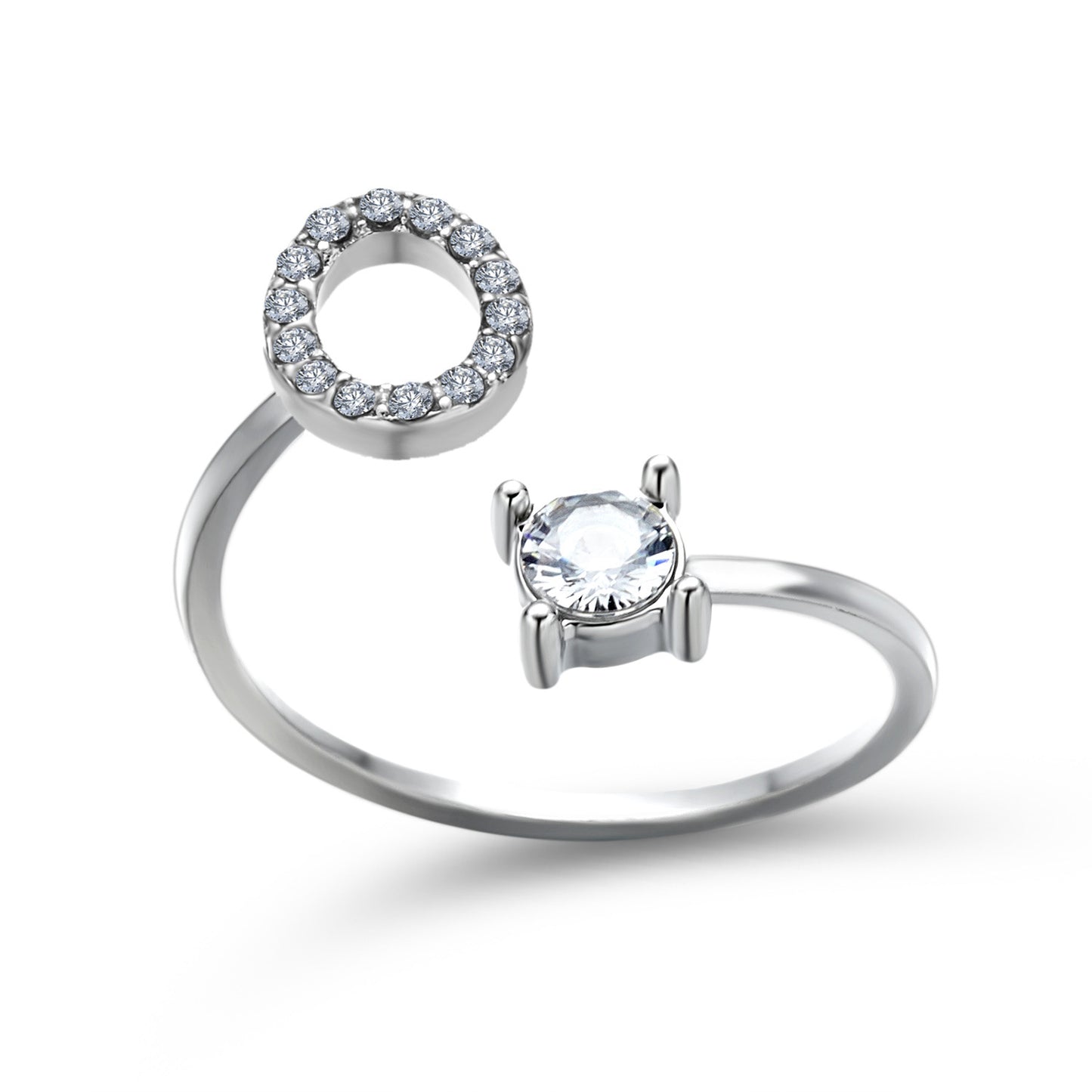 Initial Ring – Kies jouw Letter | voor Dames