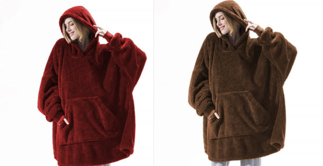 Oversized hoodie met grote zak