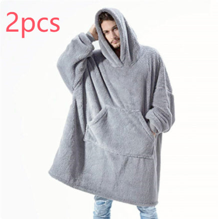 Oversized hoodie met grote zak