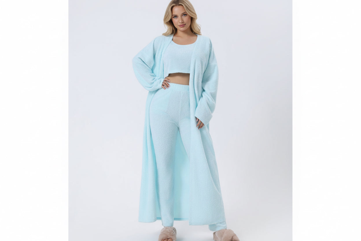 Dames 3-delige warme lounge set