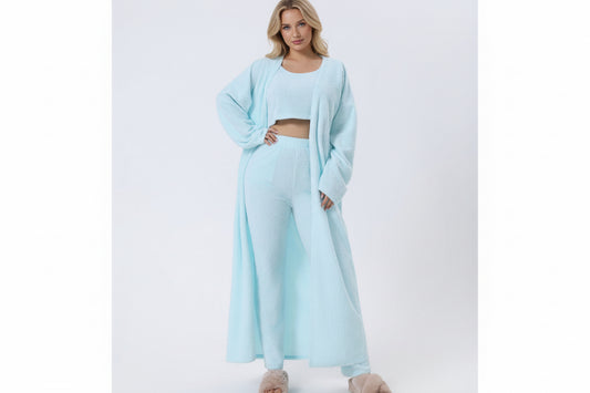 Dames 3-delige warme lounge set