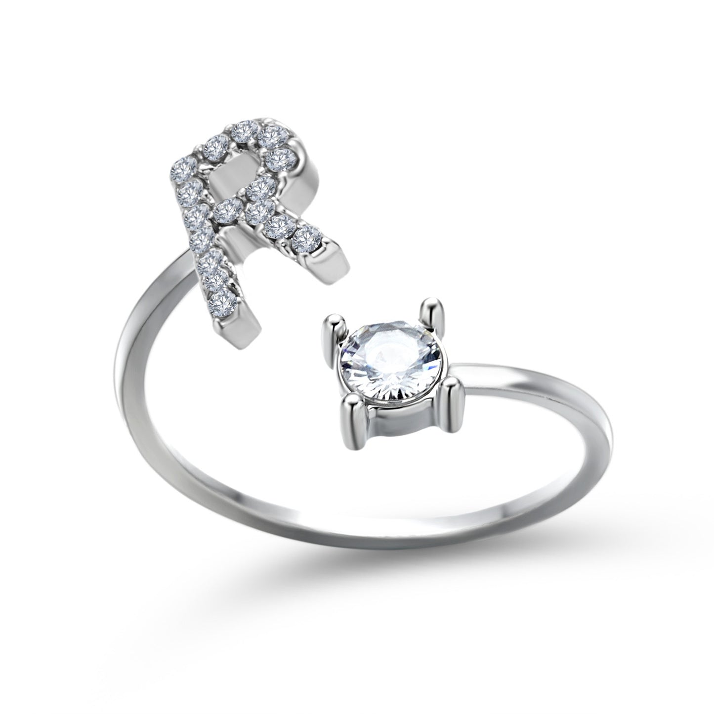 Initial Ring – Kies jouw Letter | voor Dames