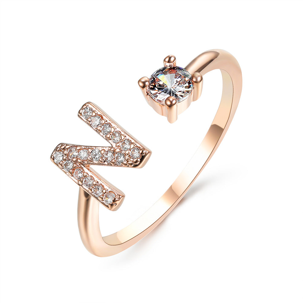 Initial Ring – Kies jouw Letter | voor Dames