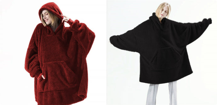 Oversized hoodie met grote zak