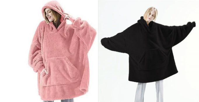 Oversized hoodie met grote zak