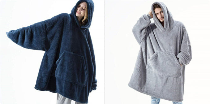 Oversized hoodie met grote zak