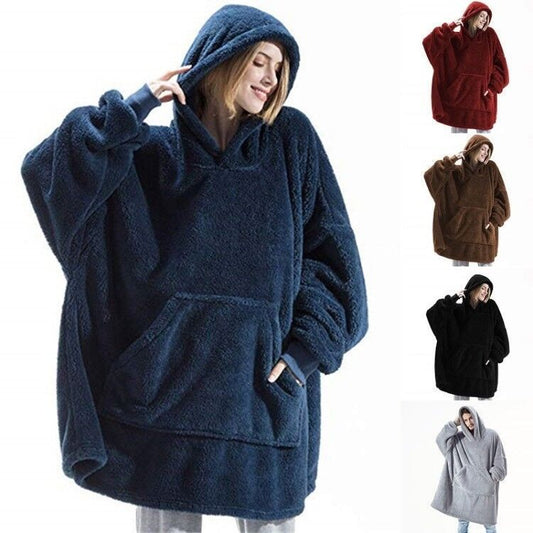 Oversized hoodie met grote zak