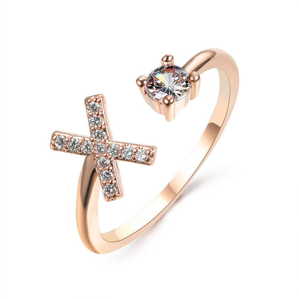 Initial Ring – Kies jouw Letter | voor Dames