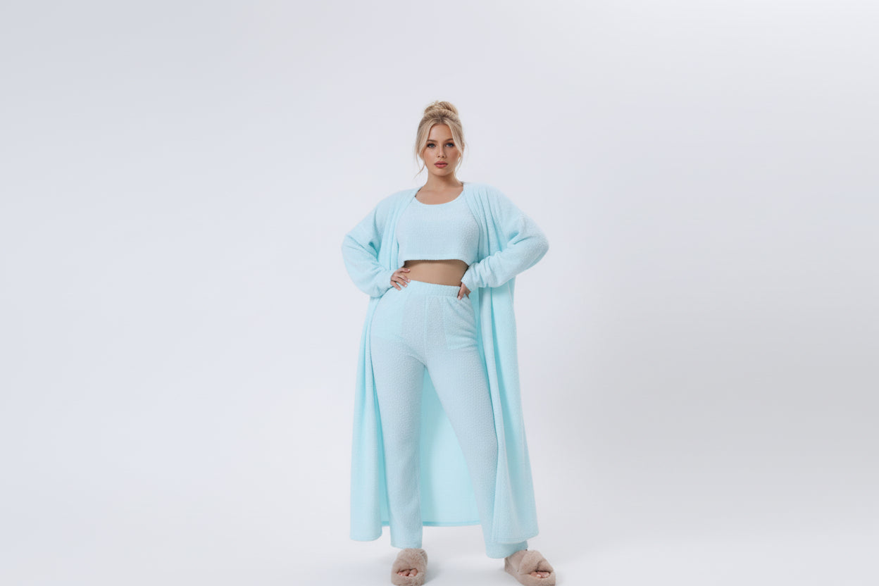 Dames 3-delige warme lounge set