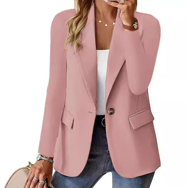 Mode Casual Dames Blazer Lange Mouw