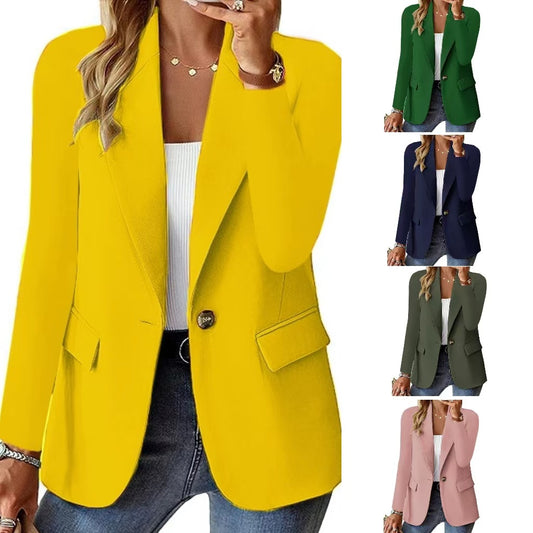 Mode Casual Dames Blazer Lange Mouw