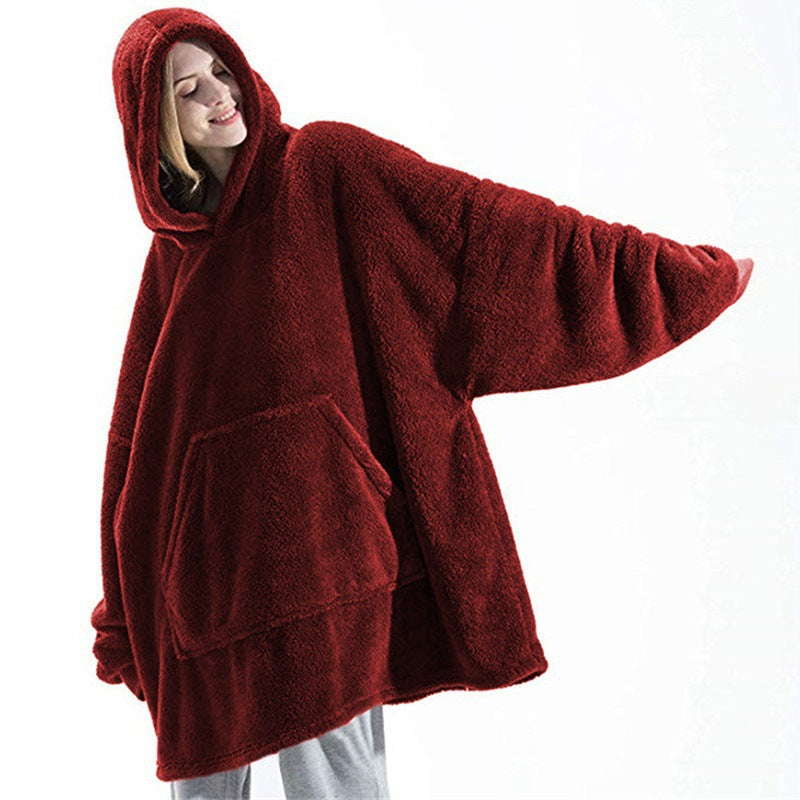 Oversized hoodie met grote zak