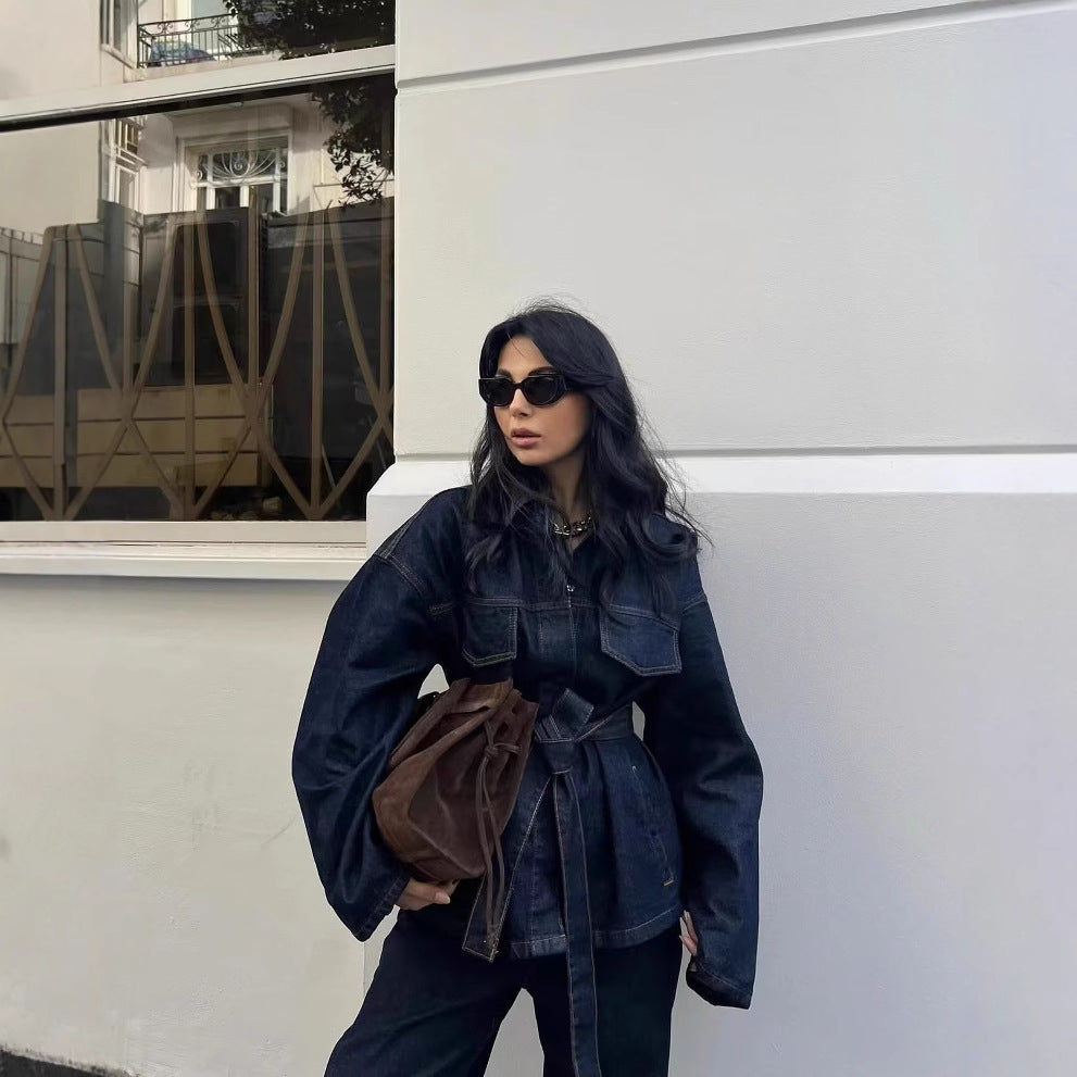 Dames Denim set