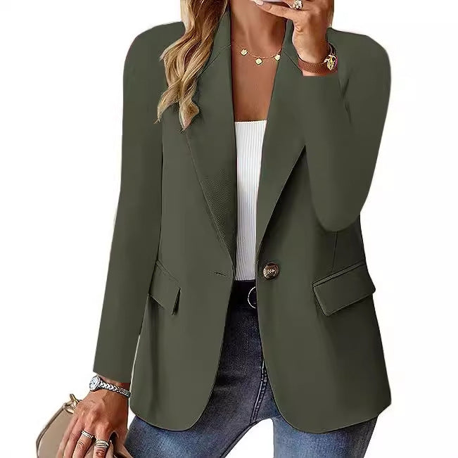 Mode Casual Dames Blazer Lange Mouw